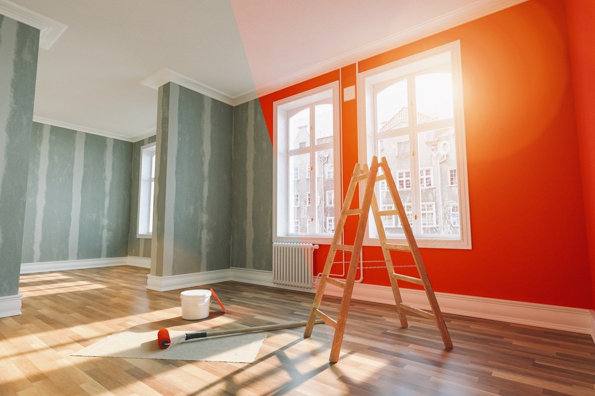 Interior painting and color work by professional painter Midland TX